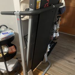Mirrors, Treadmill, MCM Table, Rug