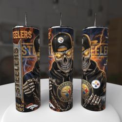 Pittsburgh Steelers Football Tumbler