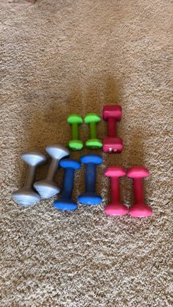 Dumbbells Assorted Weights