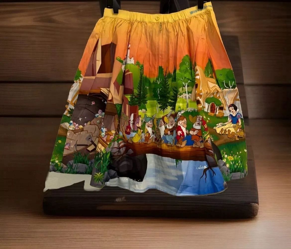 Loungefly Disney Women's Midi Skirt With a Smile and a Song Snow White