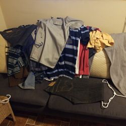 Levi's Jean's And Good Brand Name Shirt's 