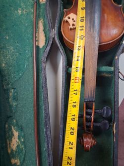 3/4 violin label inside.Captain Paul Jhonson