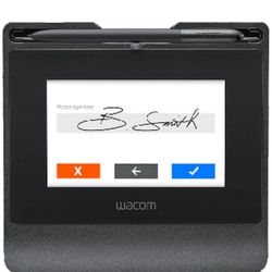 Wacom STU-540 5" High-res Color Screen Signature Pad, 2540 lpi, 1024 Pressure