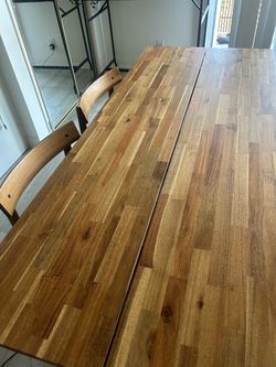 IKEA Dining Table + 4 Chairs