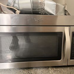 Microwave Full Size- Stainless Steel