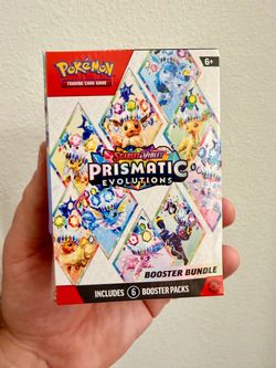 Pokemon Prismatic Evolutions Booster Bundle