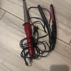 Hair Curler And Straighter 