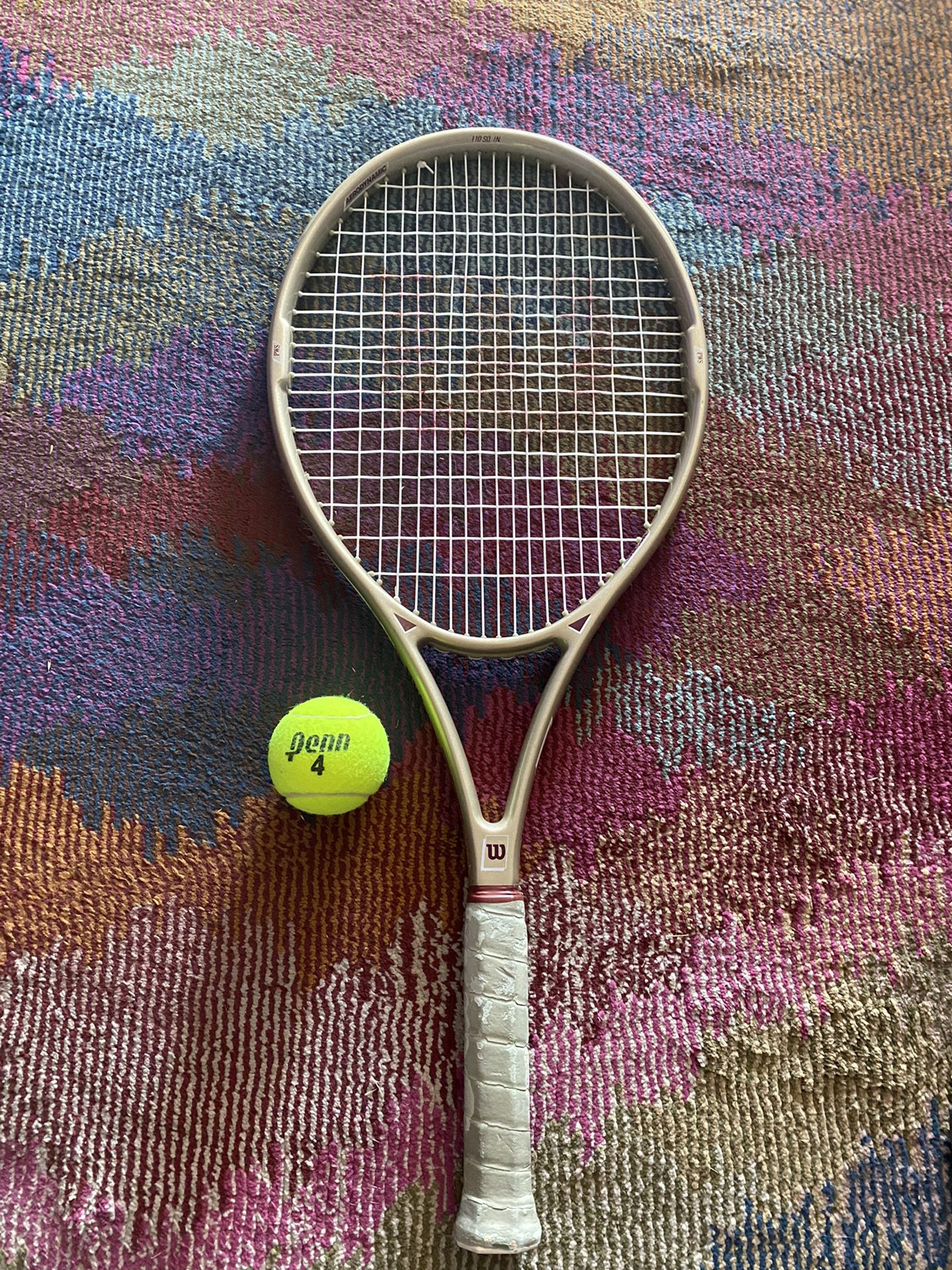 Wilson Prestige comp Graphite tennis racket high-quality used lightly