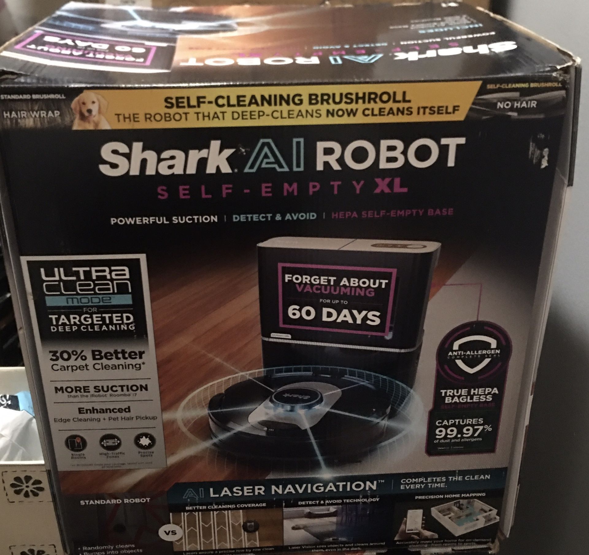 Shark AI Robot Vacum XL