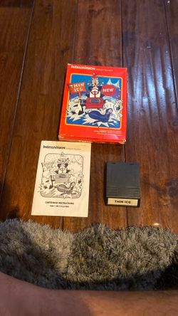 Intellivision Thin Ice (Orange/Yellow Lettering Version)