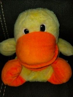 Duck hand puppet