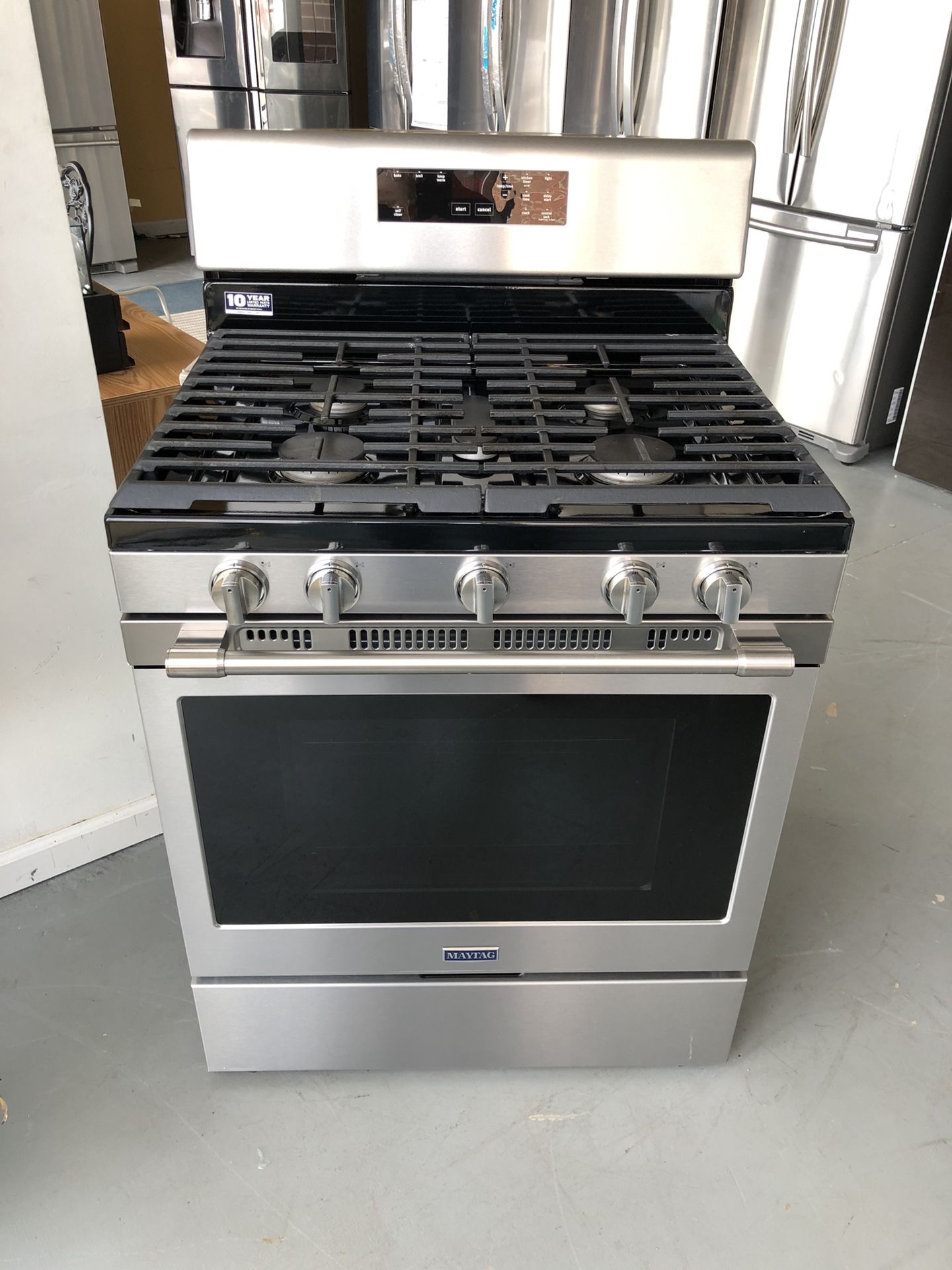Maytag MGR6600FZ 30 Inch Freestanding Gas Range