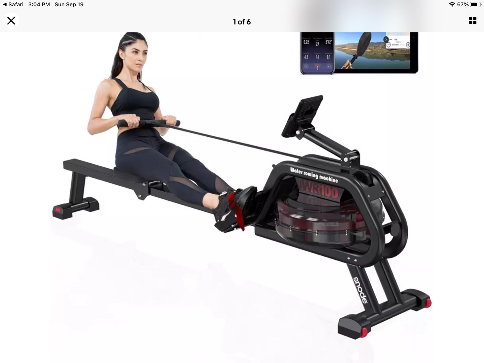 Snode Wr 100 Water Rower