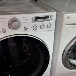 Washer And Dryer LG Front Load 