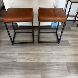 Three Bar Stools 