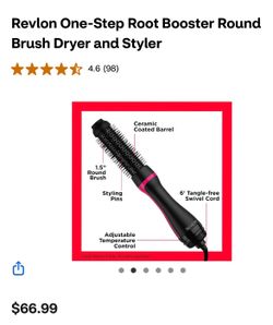 REVLON One-Step Hair Dryer and Styler - one step root booster
