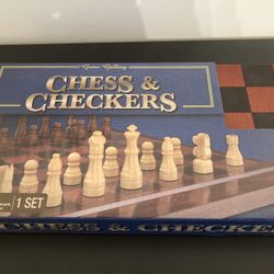 Chess Checkers Board 