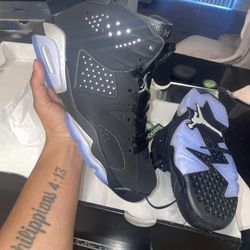 Air Jordan Retro 6s Metallic Silver