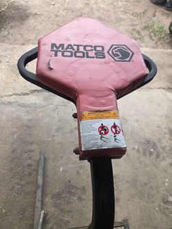 Matco topside creeper
