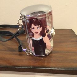 Aubrey Hepburn Metal Collectable Purse