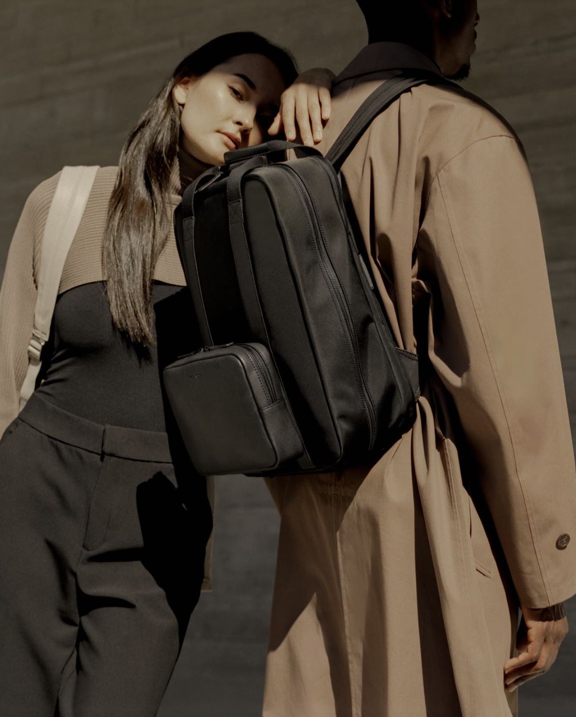 Monos Metro Backpack in Carbon Black Nylon