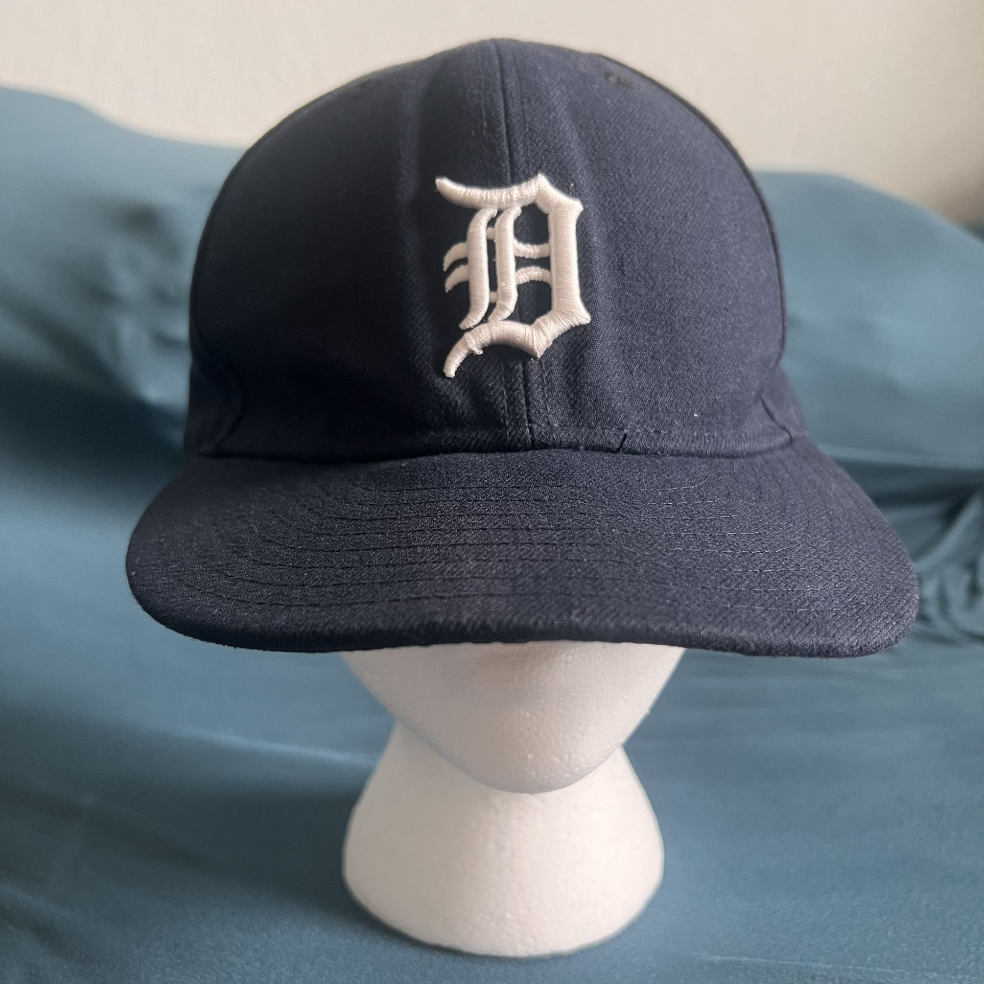 Detroit Tigers New Era Cap 59fifty D Logo Navy Blue Fitted 7 3/8