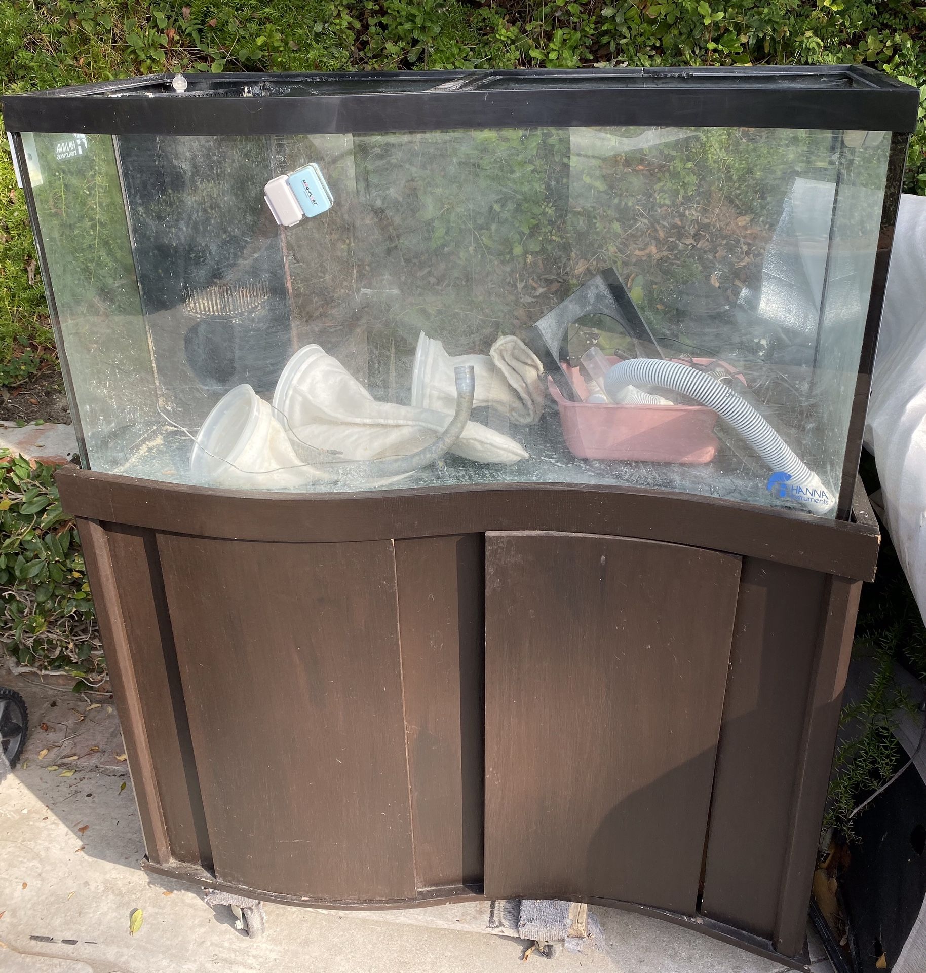 90 gallon wavefront aquarium fish tank!