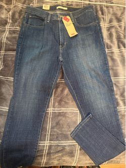 Levi’s 721 High-Rise Skinny Jeans, Blue, 16 Medium Length