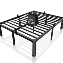 King Heavy Duty Metal Bed Frame 