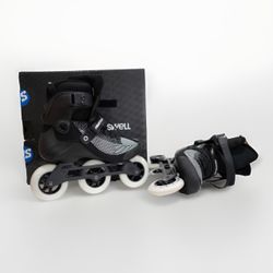 Powerslide Swell Lite 100 Inline Skates - Black, Size 9-10 (EU 42-43), High-