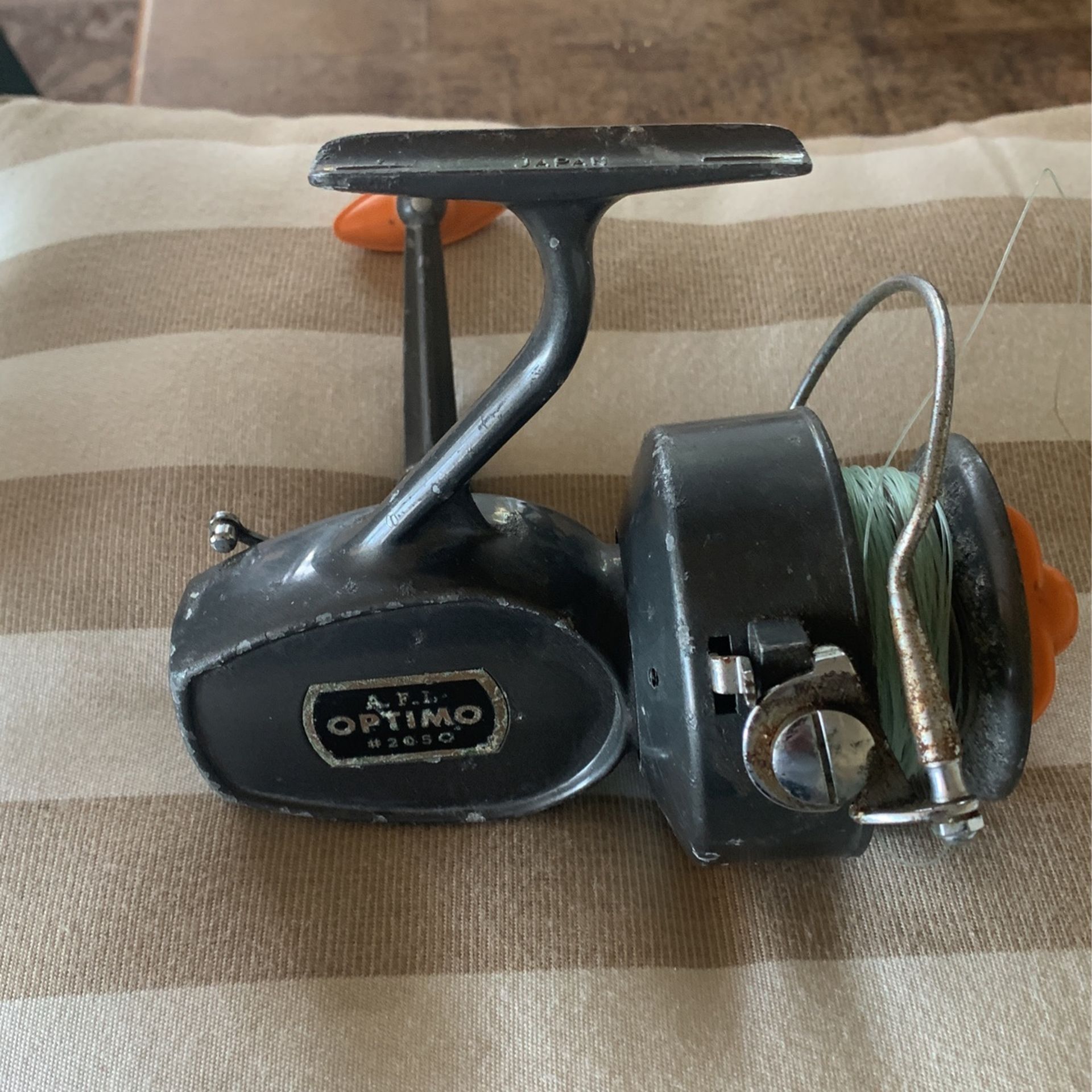 Vintage A.F.I. Optimo Fishing Reel