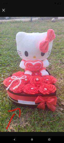 Flores de liston muy bonito para cualquier ocasión Mándeme mensaje si tiene preguntas aga su pedido ahora