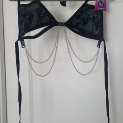 Lyte Couture Rave Reflective Bikini Top