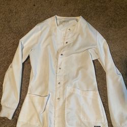 White Scrub Coat