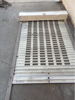 Commercial security roll up door