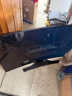 65 in. Samsung Curved LED TV with Stand