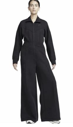 Nike Sportswear Tech Fleece Windrunner Jumpsuit Black Size XS FB8798-010