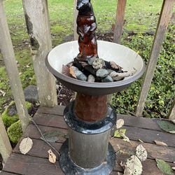 Outdoor Bear Fountain 