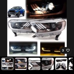 Ford Ranger headlights