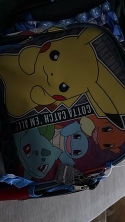 Pokémon And Transformers Backpacks