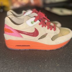 CLOT x Nike Air Max 1 “Kiss of Death” 2021 – Size 5.5M / 5.5Y – Rare Release