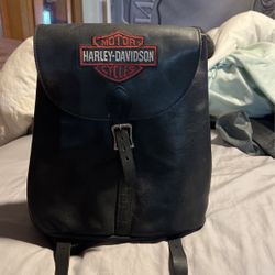 leather harley davidson purse