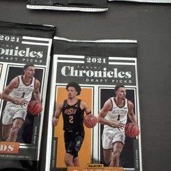 Chronicles 2021 10 Unopened Card Packs - 50$ For All OBO 