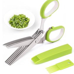 Herb Scissors With Cleaning Comb
