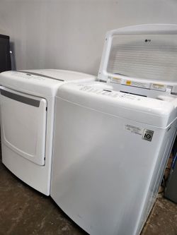 LG Top Load Washer And Dryer Set