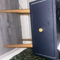 Blue Bed Side Table
