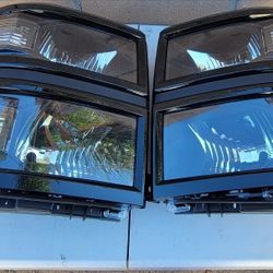 14-15 Chevrolet Silverado Headlights Luces Micas Calaveras Faros Faroles Focos Chevy Headlamps 