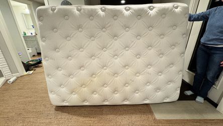 Beautyrest Full Size Pillow Euro Top Medium, Used