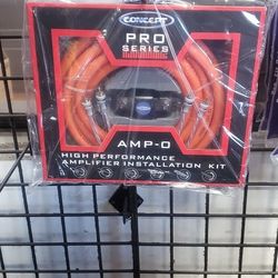 Pro Series 0 Gauge Amplifier Kit