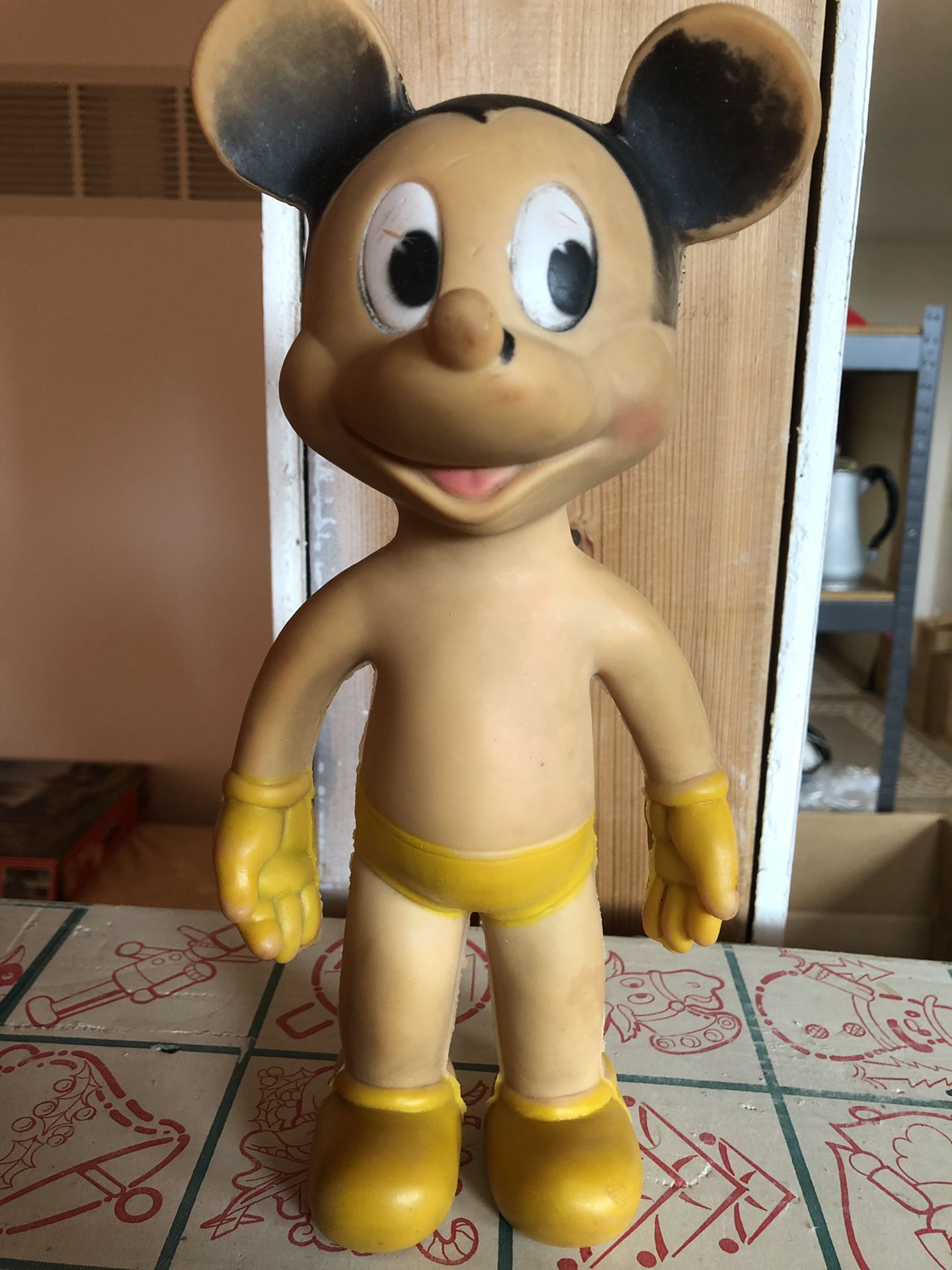 Mickey Mouse Squeaker Toy 1957